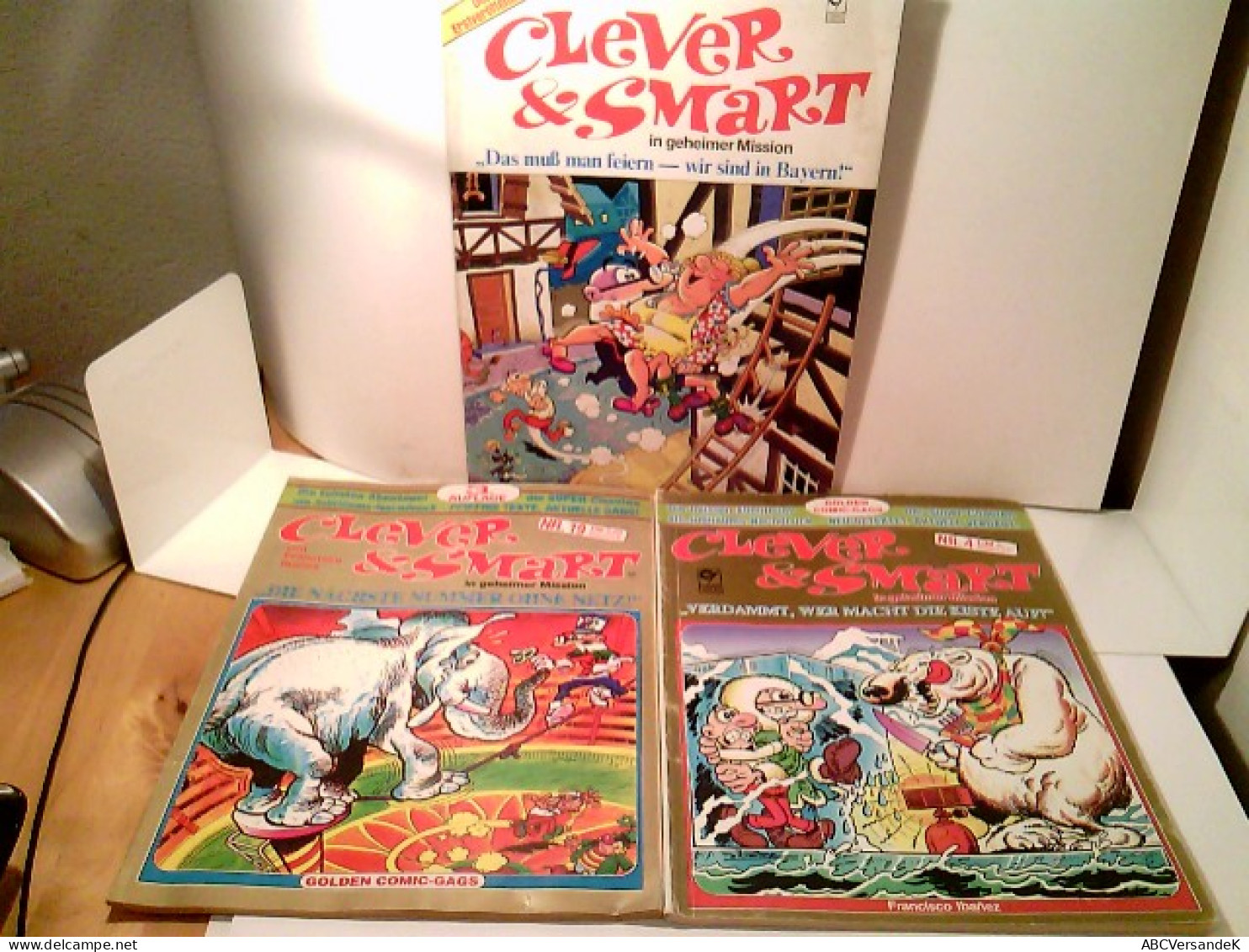 Konvolut: 3 Comics Clever Und Smart In Geheimer Mission... - Sonstige & Ohne Zuordnung