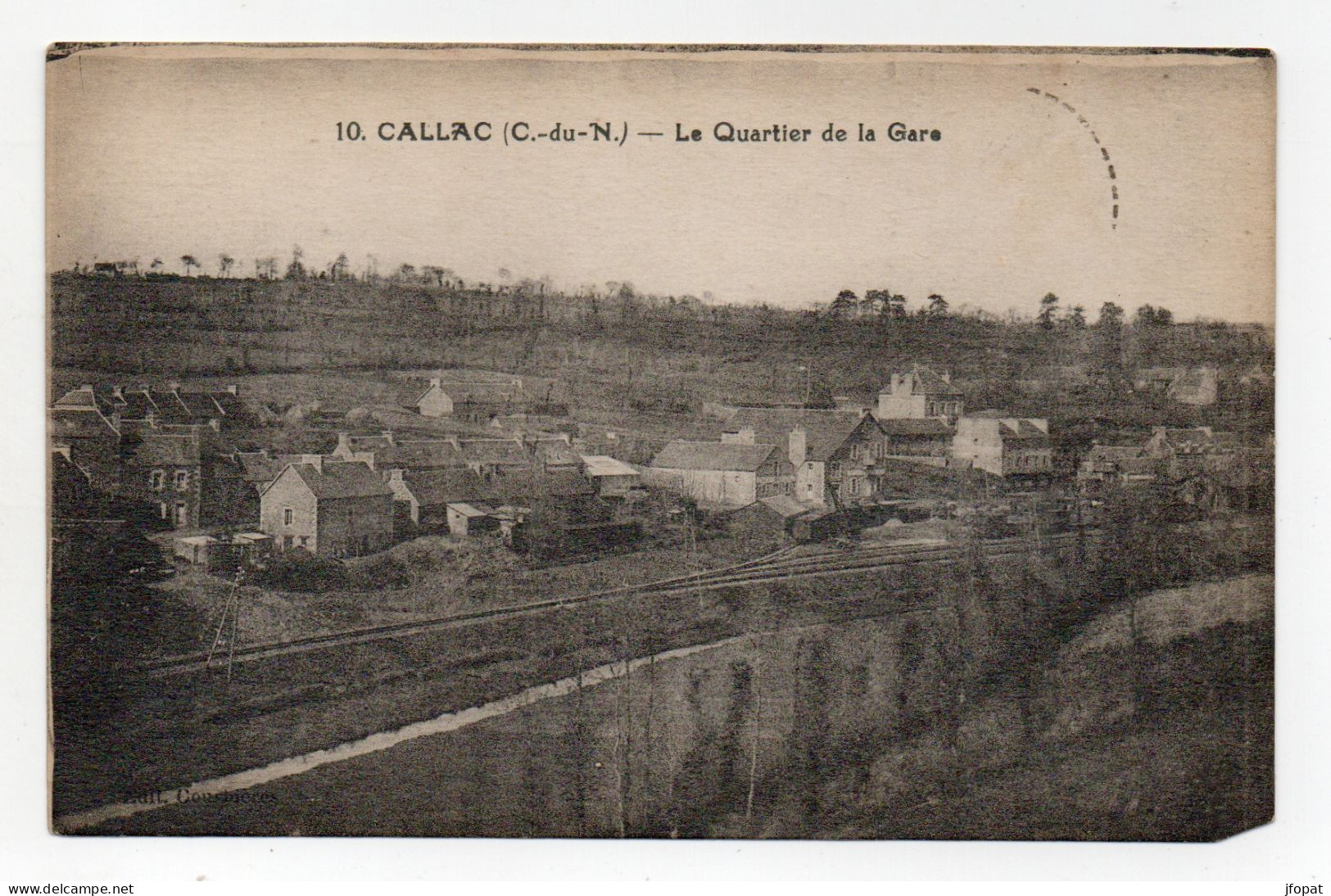 22 COTES D'ARMOR - CALLAC Le Quartier De La Gare (voir Description) - Callac