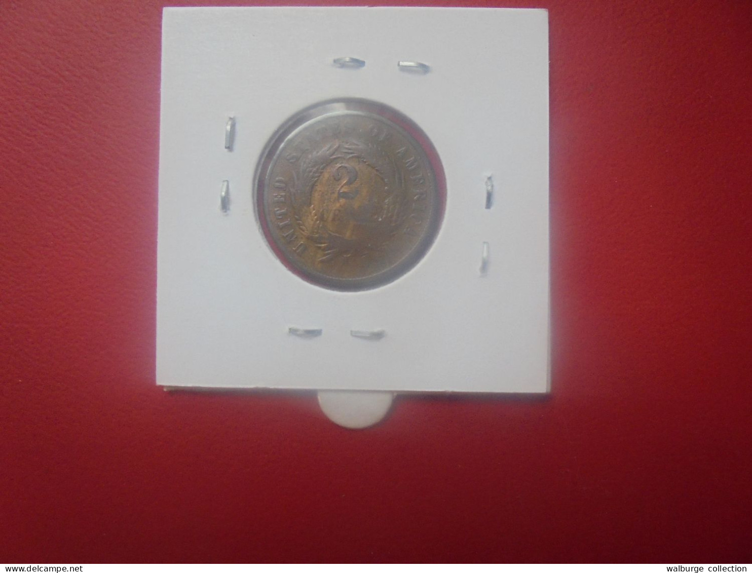 U.S.A 2 Cents 1869 Peu Courante (A.6) - 2, 3 & 20 Cents