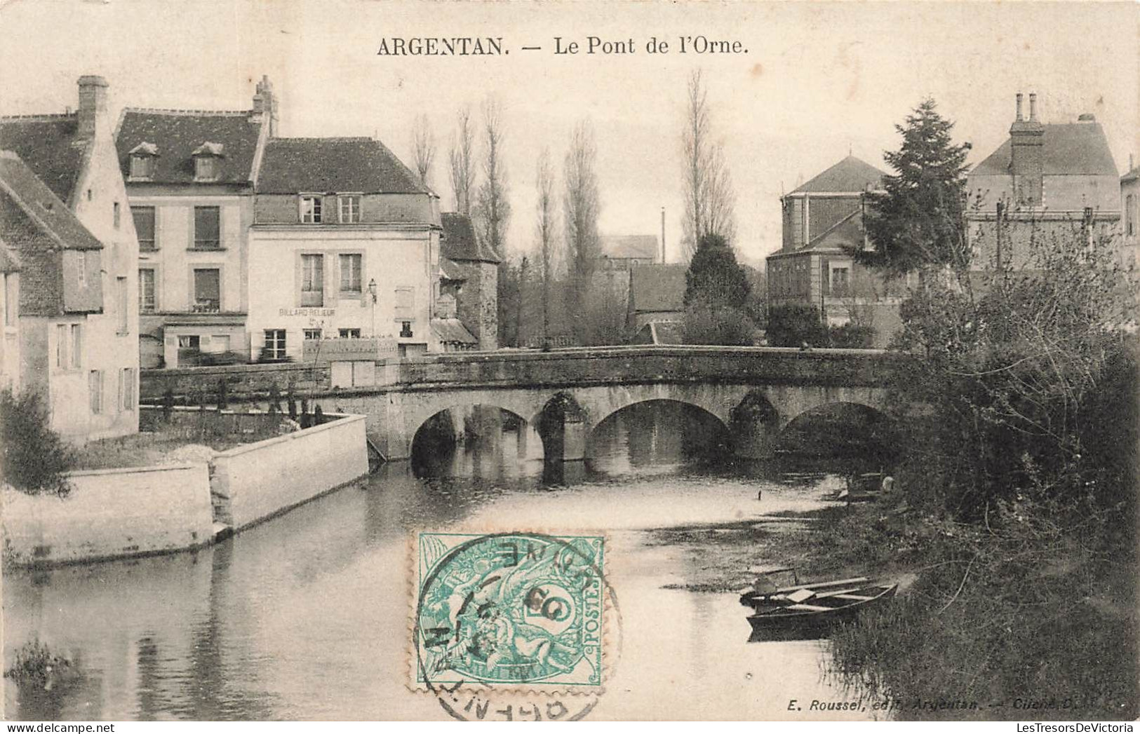 FRANCE - Argentan - Vue Sur Le Pont De L'Orne - Carte Postale Ancienne - Argentan