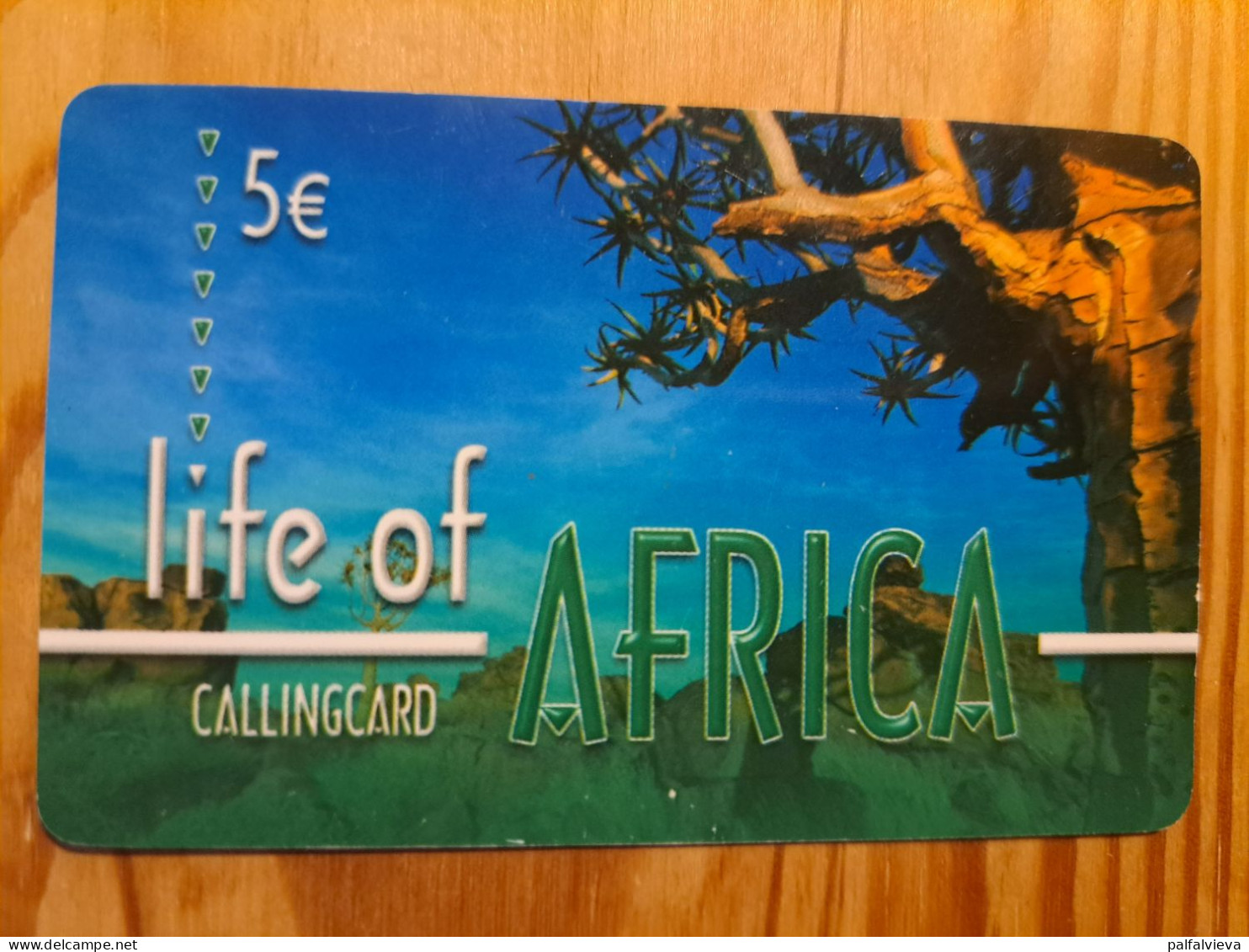 Prepaid Phonecard Germany, Life Of Africa - [2] Prepaid