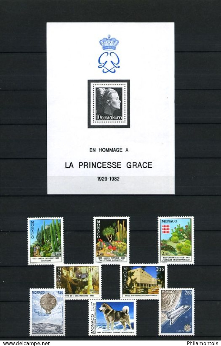MONACO - Collection complète 1981/1985 - N° 1264 / 1509 - Neufs N** - Très beaux