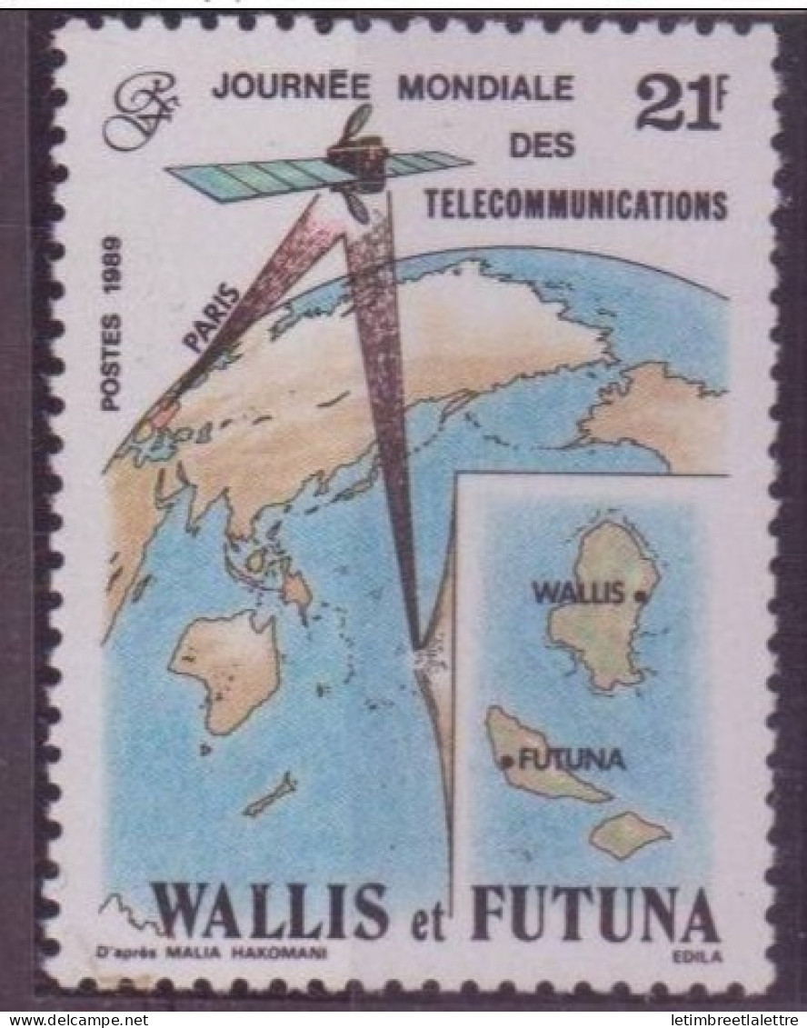 Wallis Et Futuna - YT N° 387 ** - Neuf Sans Charnière - 1989 - Nuovi