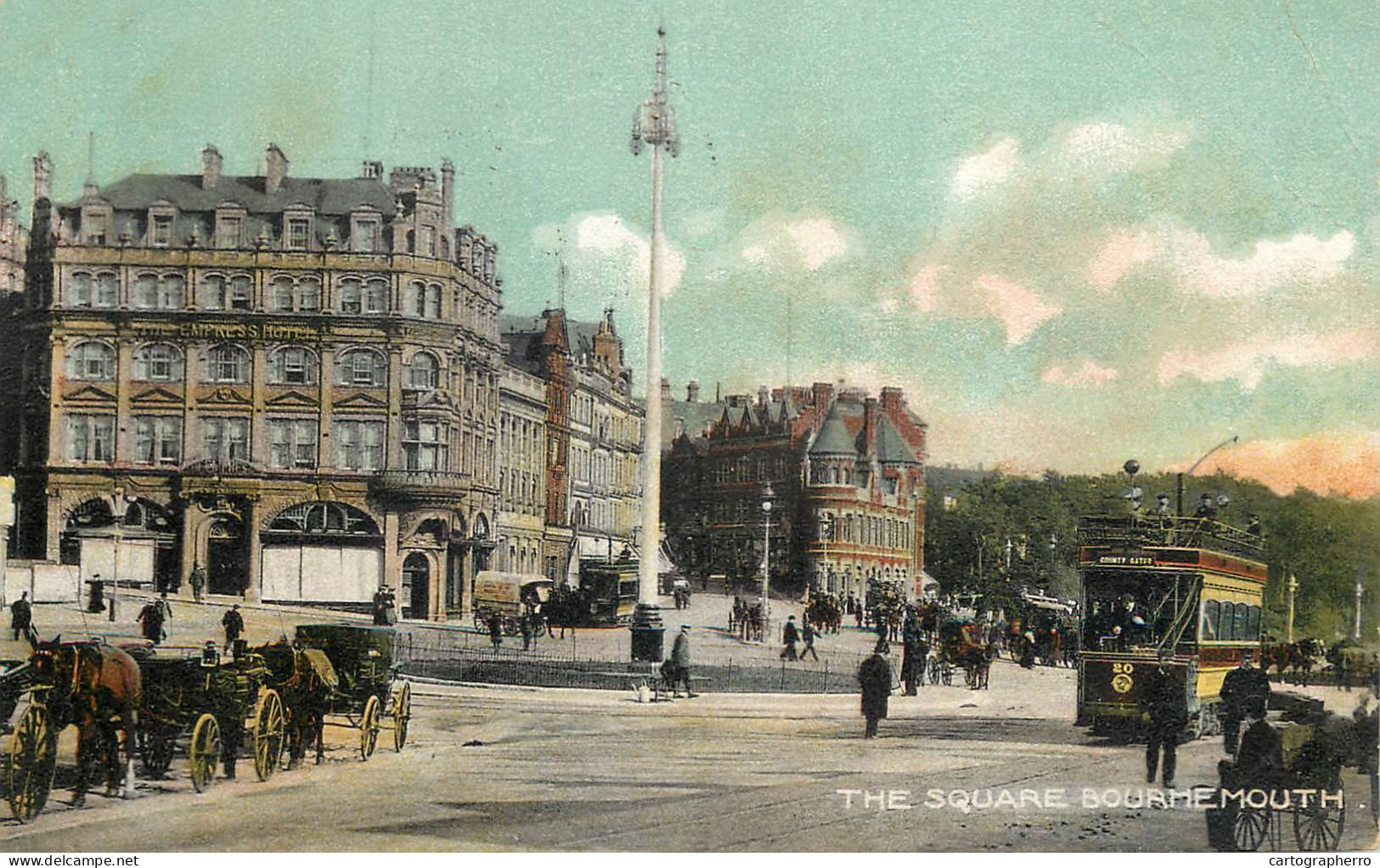 United Kingdom England Bournemouth Square Tram - Bournemouth (depuis 1972)