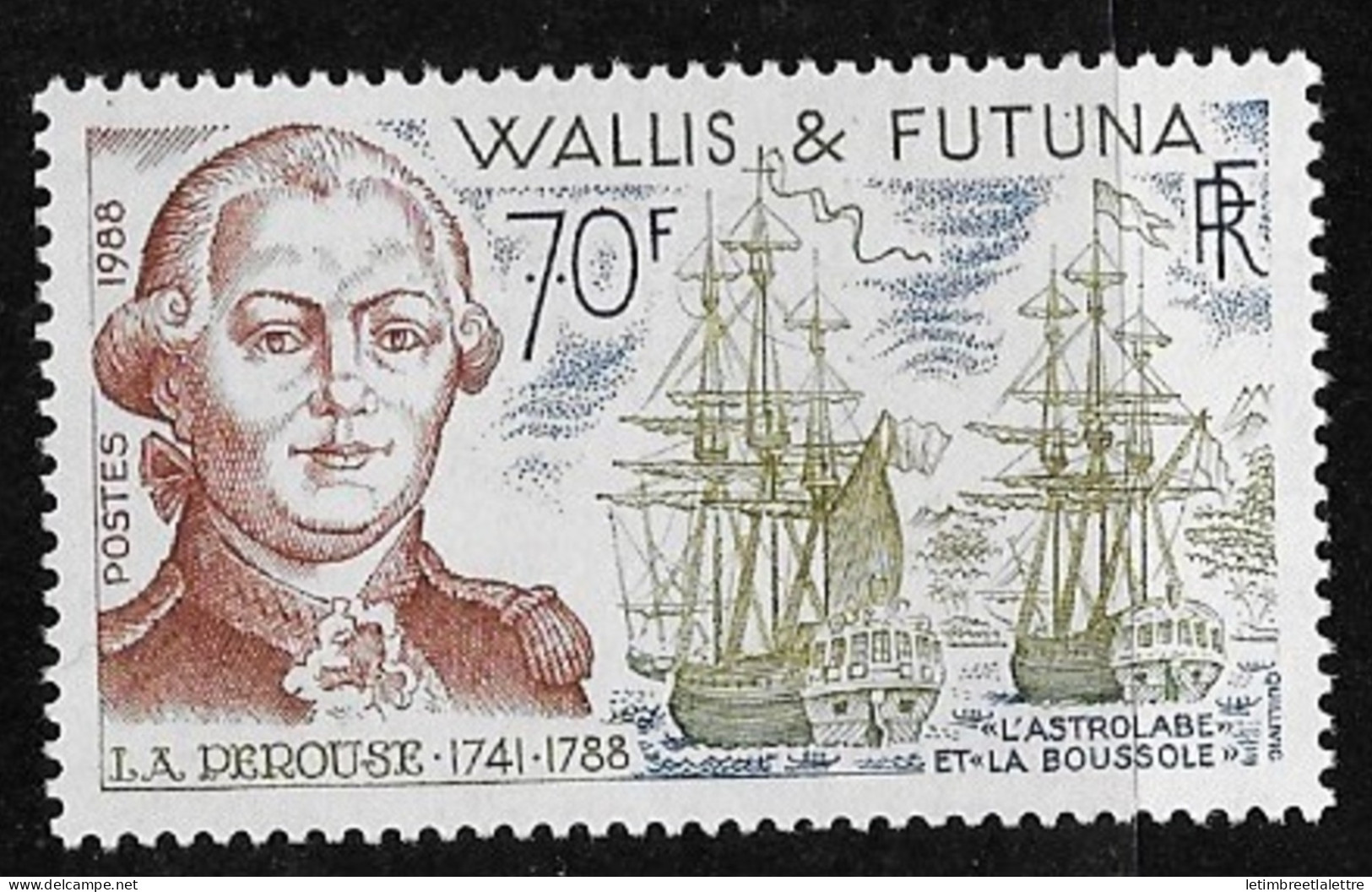 Wallis Et Futuna - YT N ° 376 ** - Neuf Sans Charnière - 1988 - Neufs