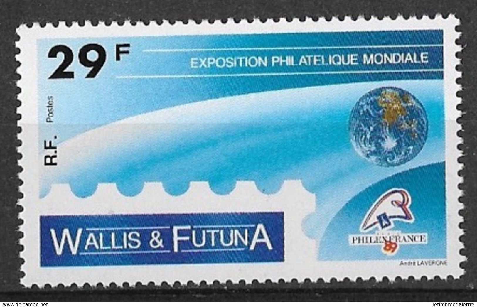 Wallis Et Futuna - YT N° 389 ** - Neuf Sans Charnière - - Nuovi