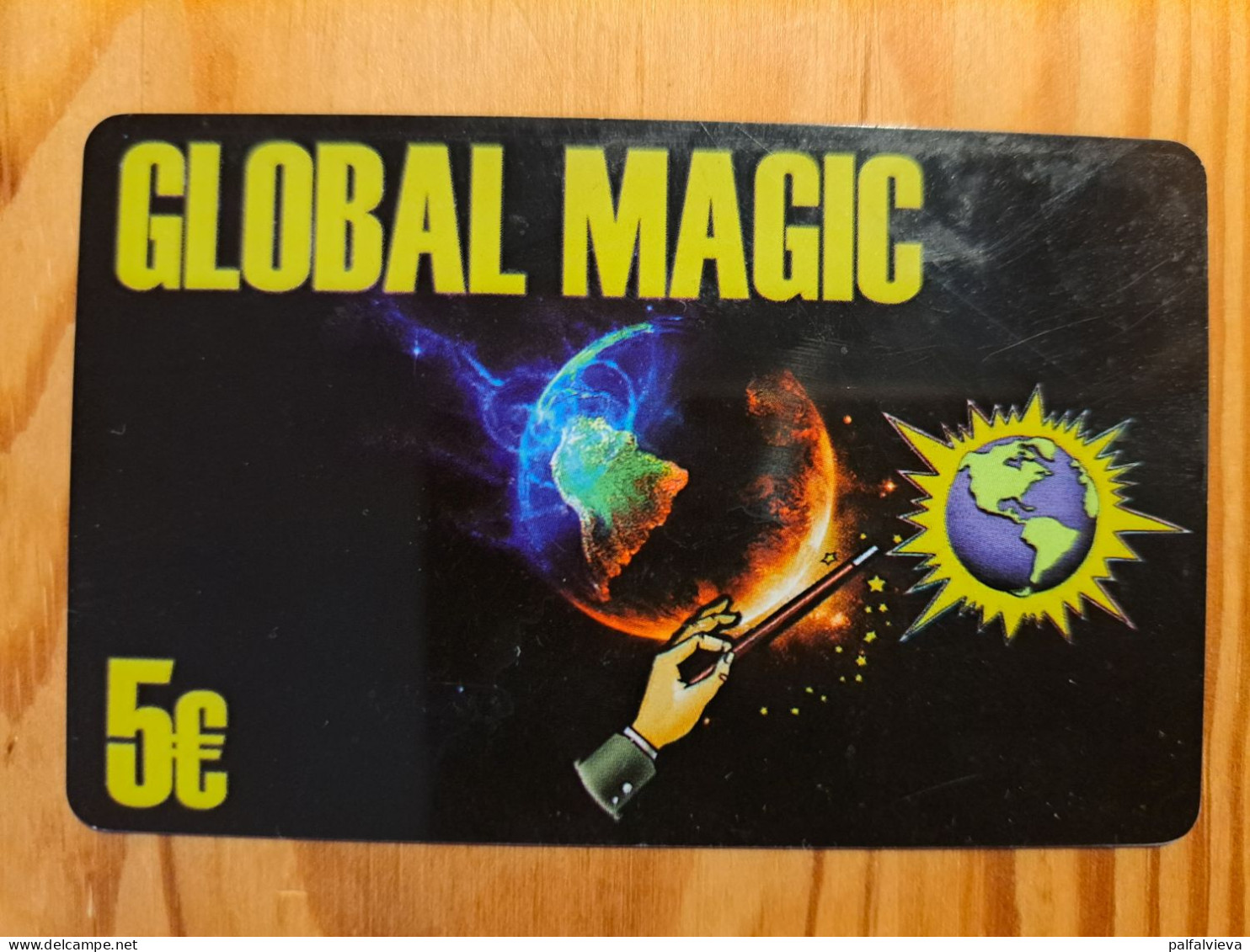 Prepaid Phonecard Germany, Global Magic - Earth, Globe - [2] Mobile Phones, Refills And Prepaid Cards