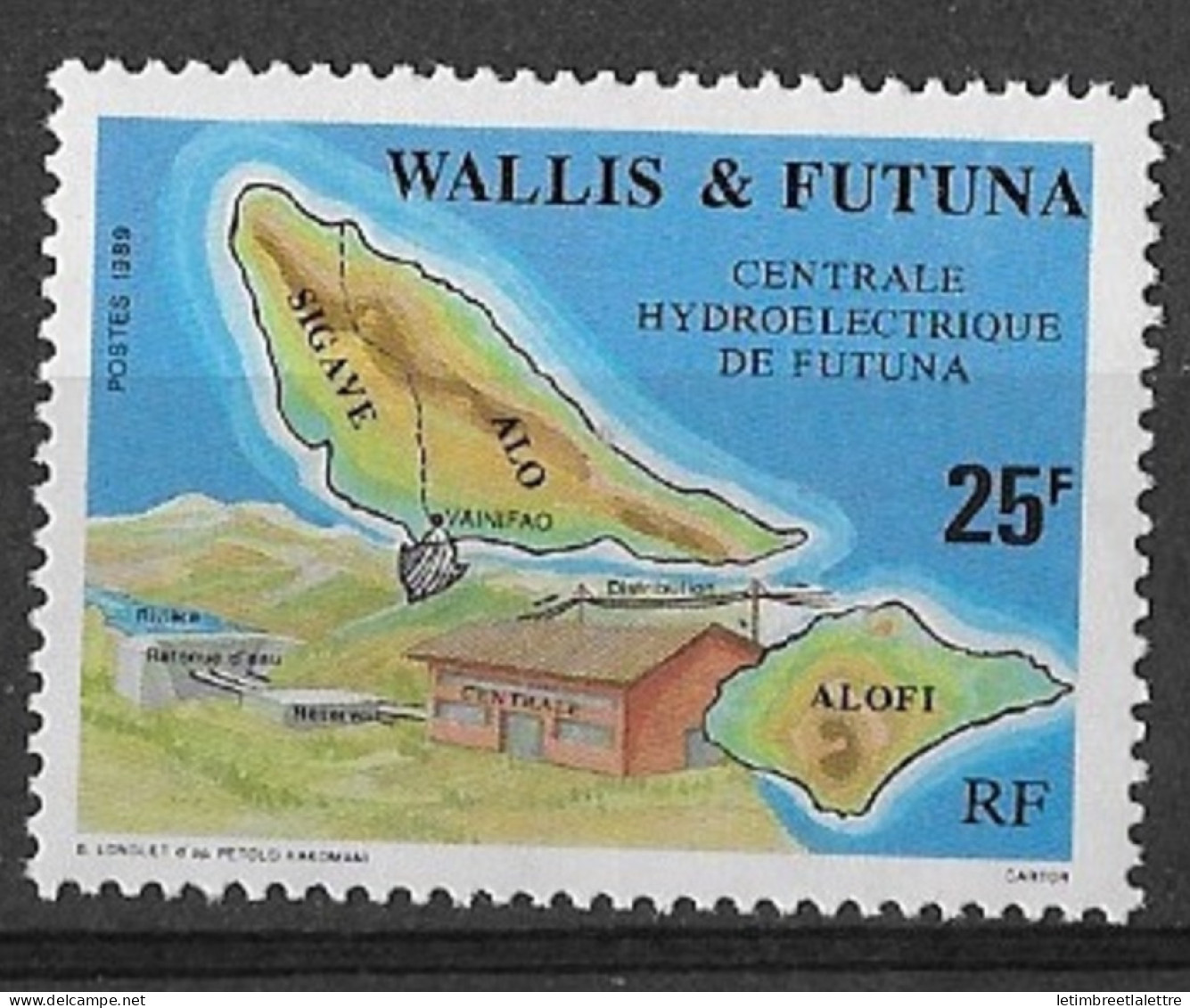 Wallis Et Futuna - YT N° 386 ** - Neuf Sans Charnière - 1989 - Neufs