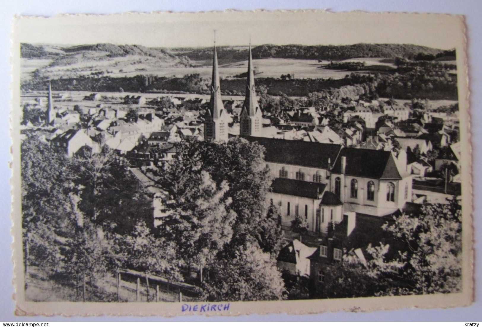 LUXEMBOURG - DIEKIRCH - Vue Générale - 1948 - Diekirch