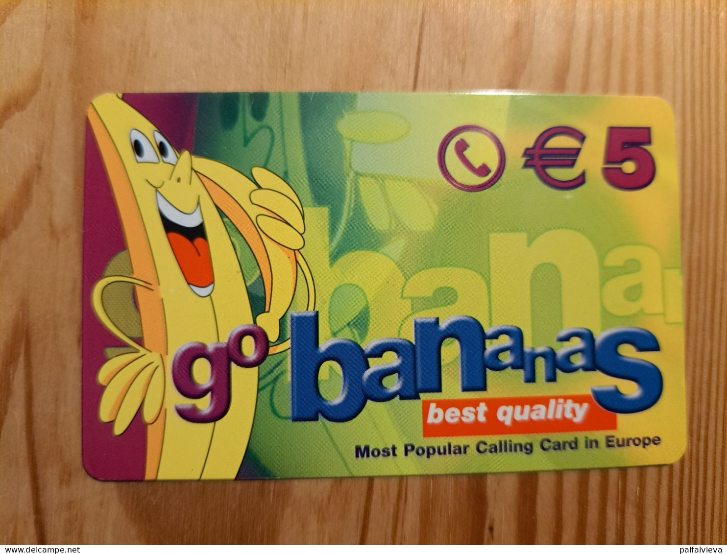 Prepaid Phonecard Germany, Go Bananas - [2] Mobile Phones, Refills And Prepaid Cards