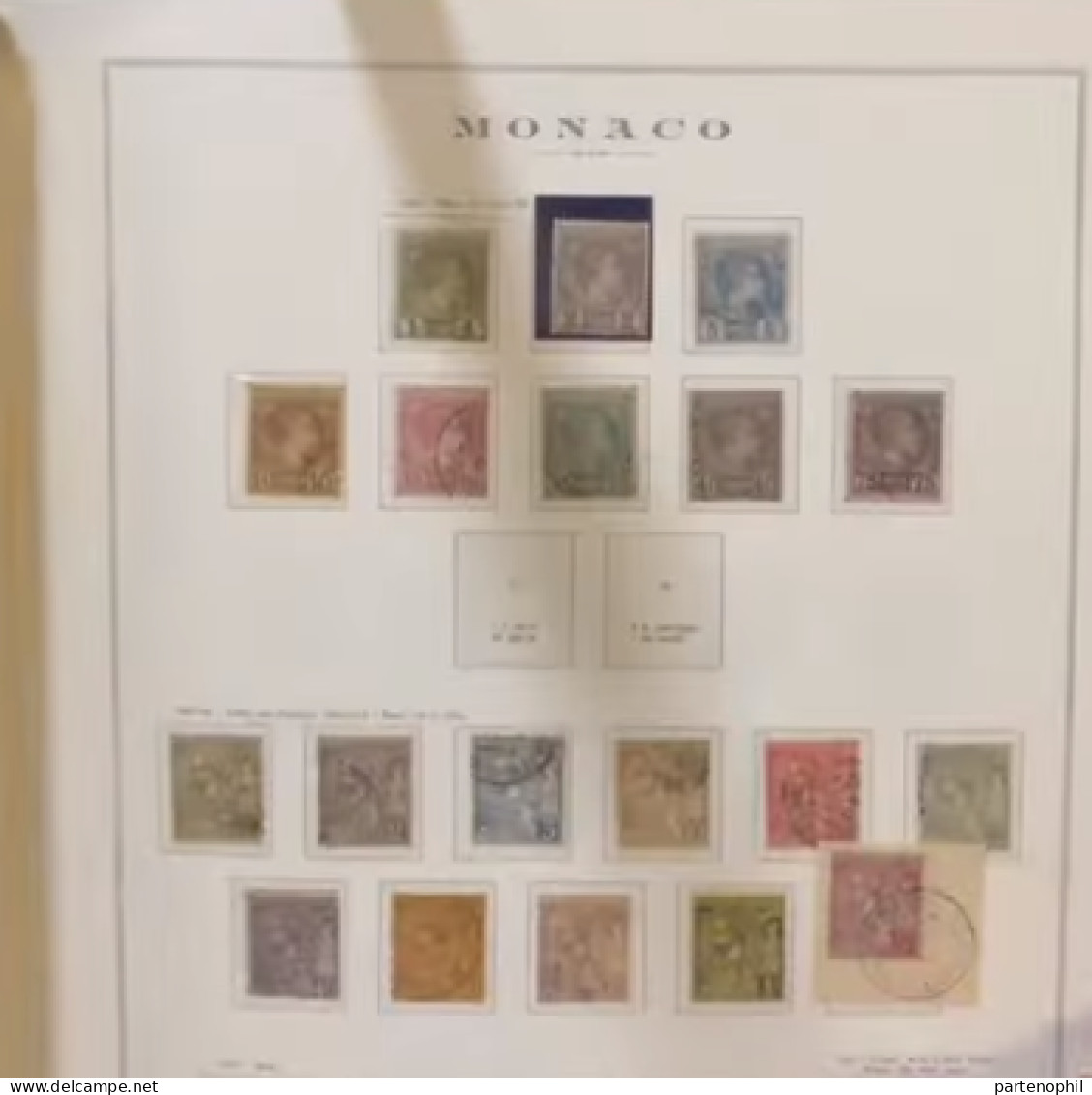 702 - Monaco 1865/1964 - Collezione Abbastanza Avanzata Del Periodo Con Ottime Presenze Sia Nel Primo Periodo Che Nei Se - Collections, Lots & Series