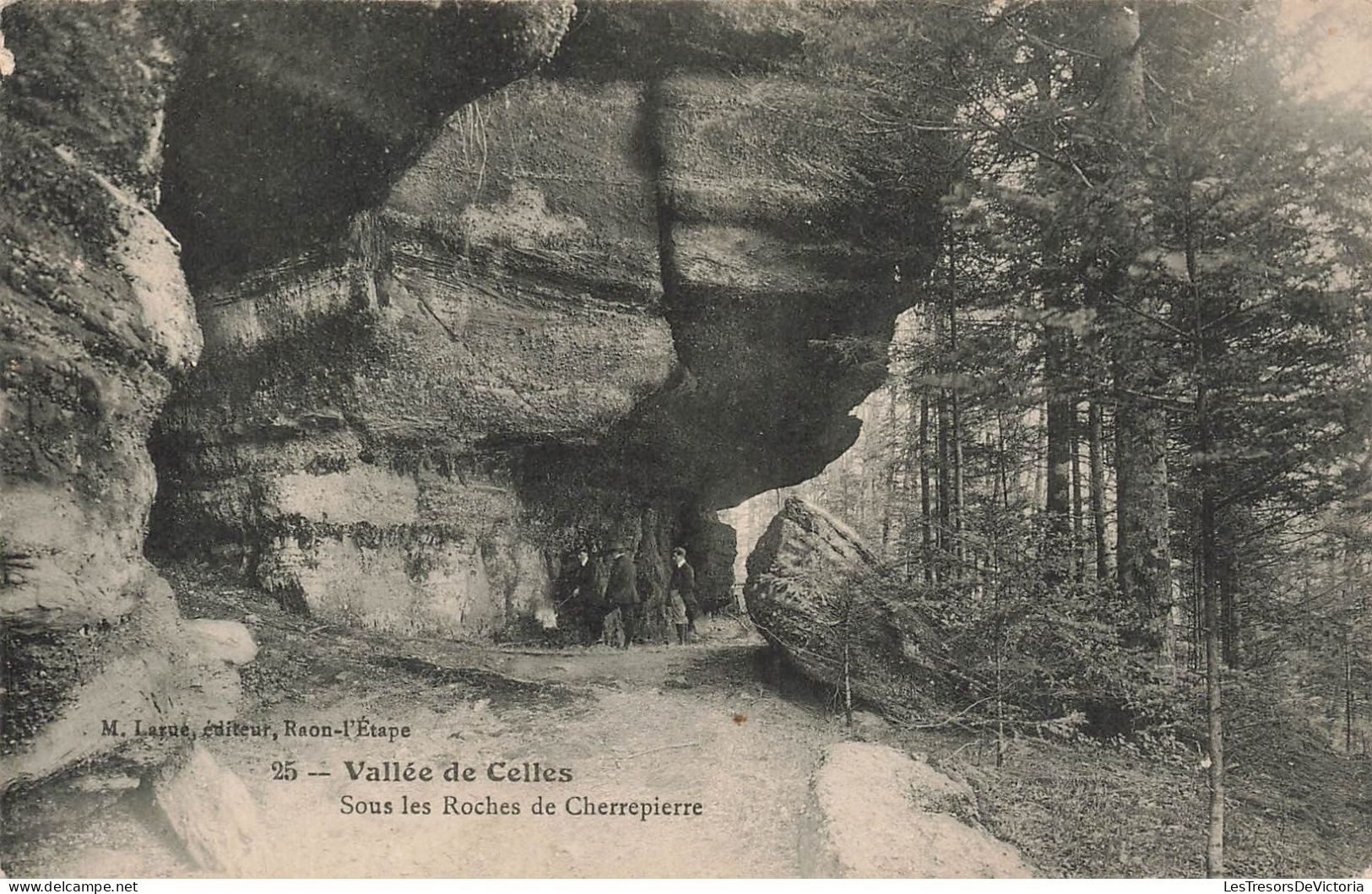 FRANCE - La Vallée De Celles - Sous Les Roches De Cherrepierre - Carte Postale Ancienne - Autres & Non Classés