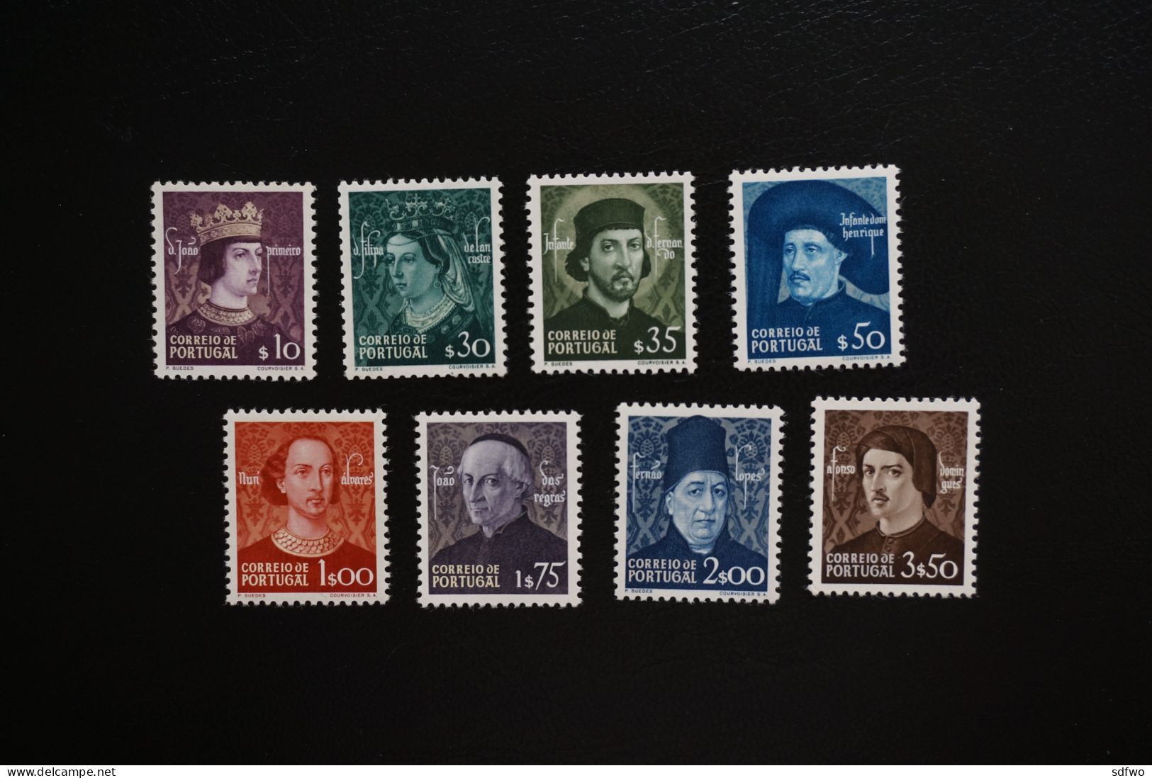 (Tv) Portugal 1949 Dynasty Avis Complete Set (MNH) - Neufs