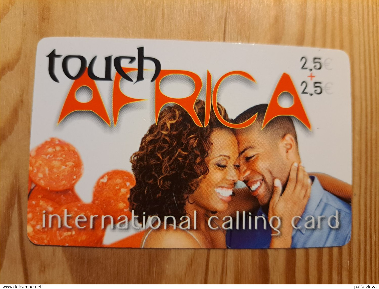 Prepaid Phonecard Germany, Touch Africa - Woman - [2] Mobile Phones, Refills And Prepaid Cards