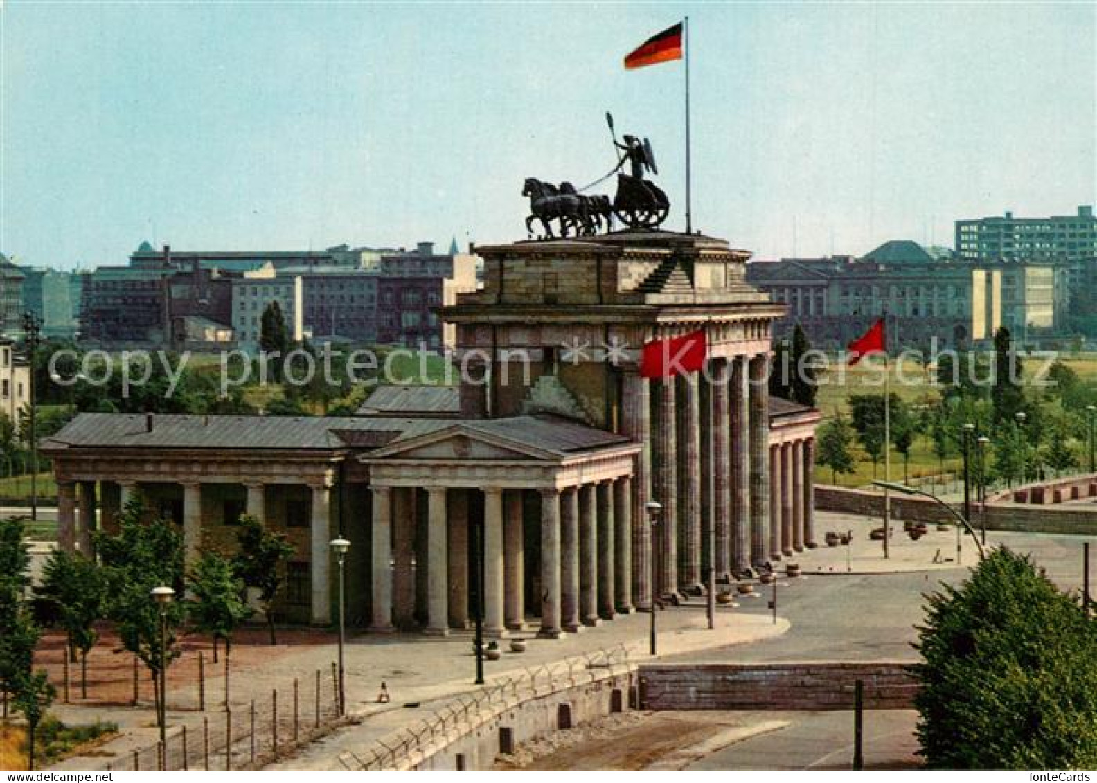 73254463 Brandenburgertor Berlin Mauer  Brandenburgertor - Brandenburger Tor