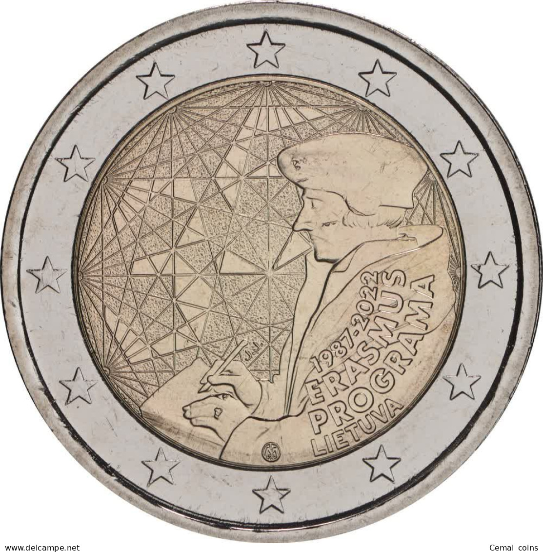 2 Euro 2022 Lithuania Coin - 100 Years Of Basketball In Lithuania. - Litauen