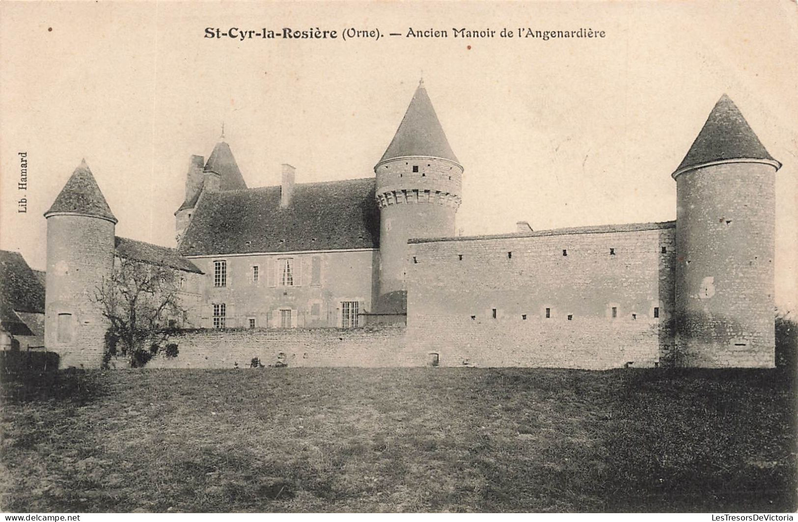 FRANCE - Saint Cyr La Rosière - Vue Générale De L'ancien Manoir De L'Angenardière - Carte Postale Ancienne - Autres & Non Classés