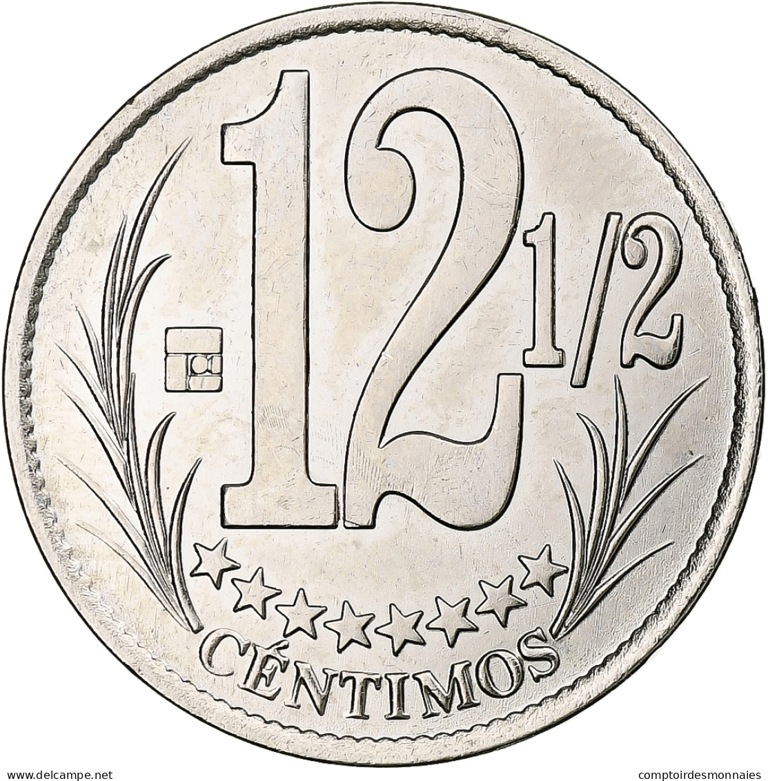 Venezuela, 12-1/2 Centimos, 2007, Maracay, Nickel Plaqué Acier, SPL, KM:90 - Venezuela