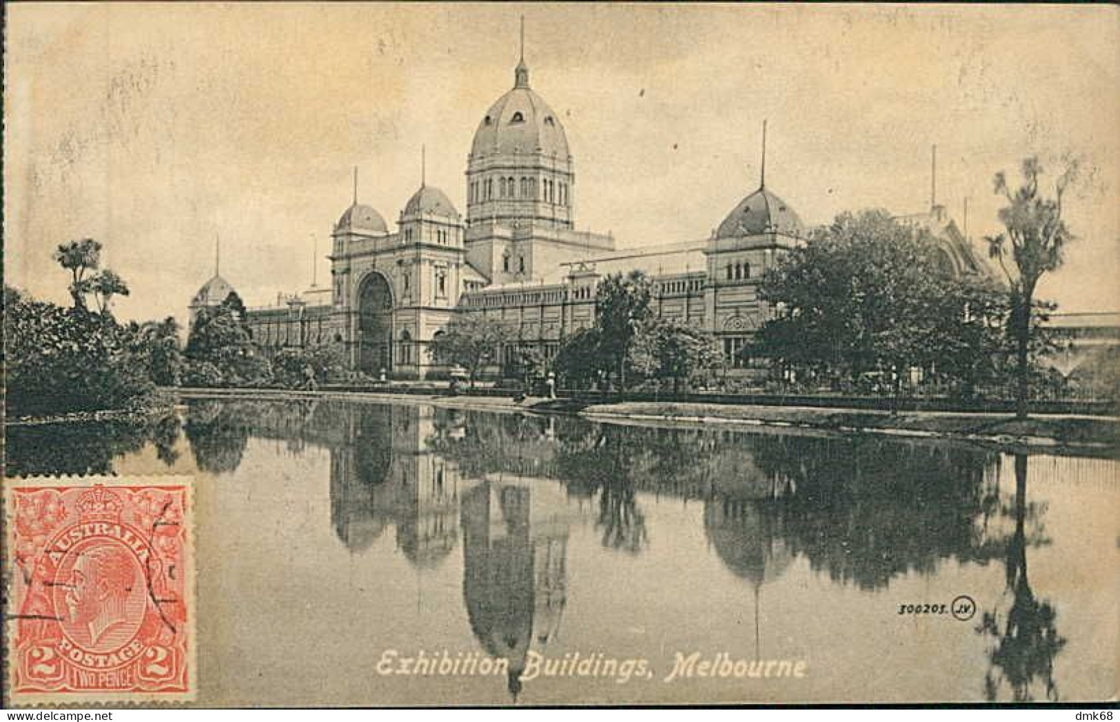 AUSTRALIA - MELBOURNE - EXHIBITION BUILDINGS - VALENTINE & SONS - MAILED 1922 (17447) - Melbourne