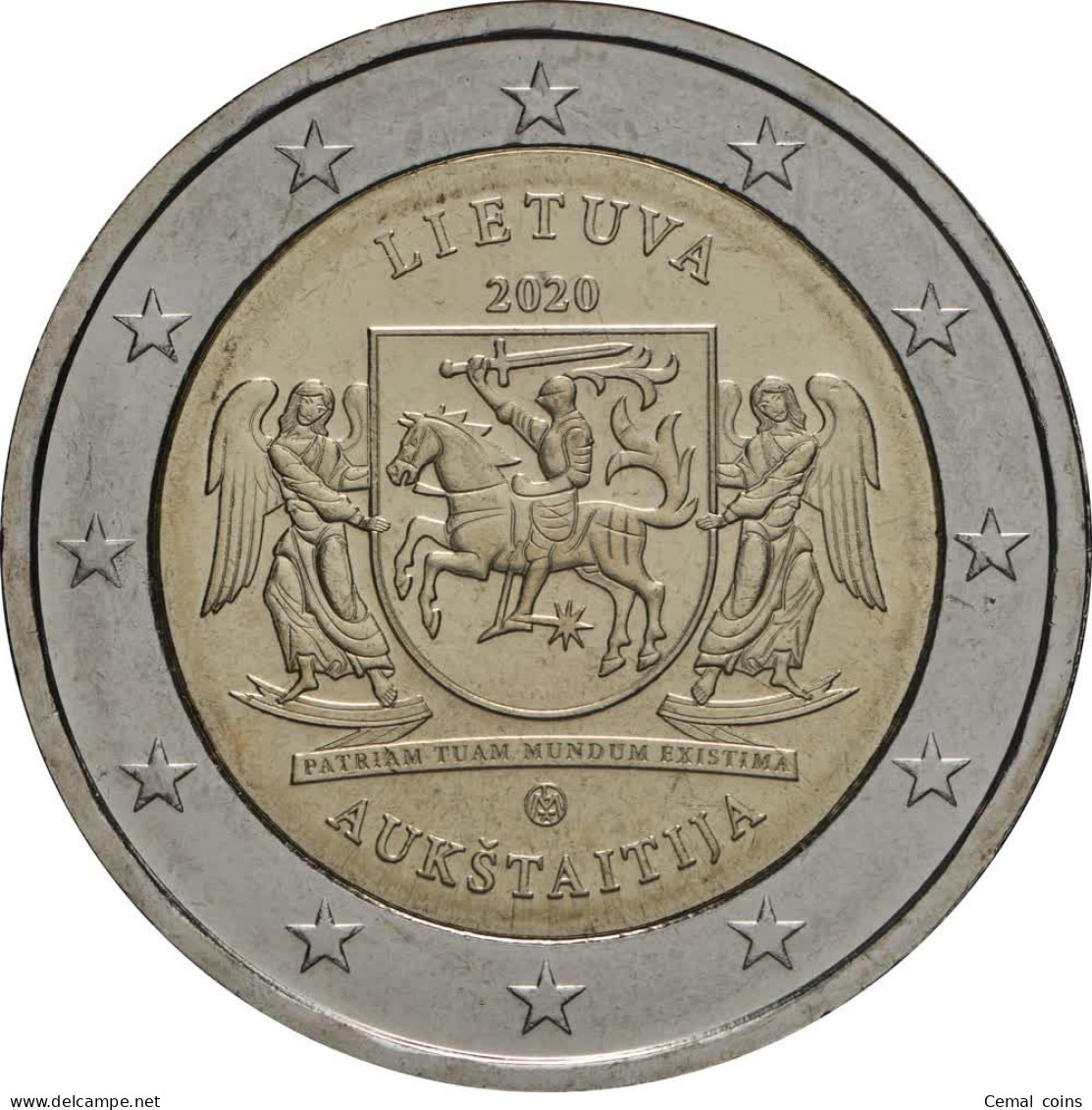 2 Euro 2020 Lithuania Coin - Aukštaitija. - Litouwen