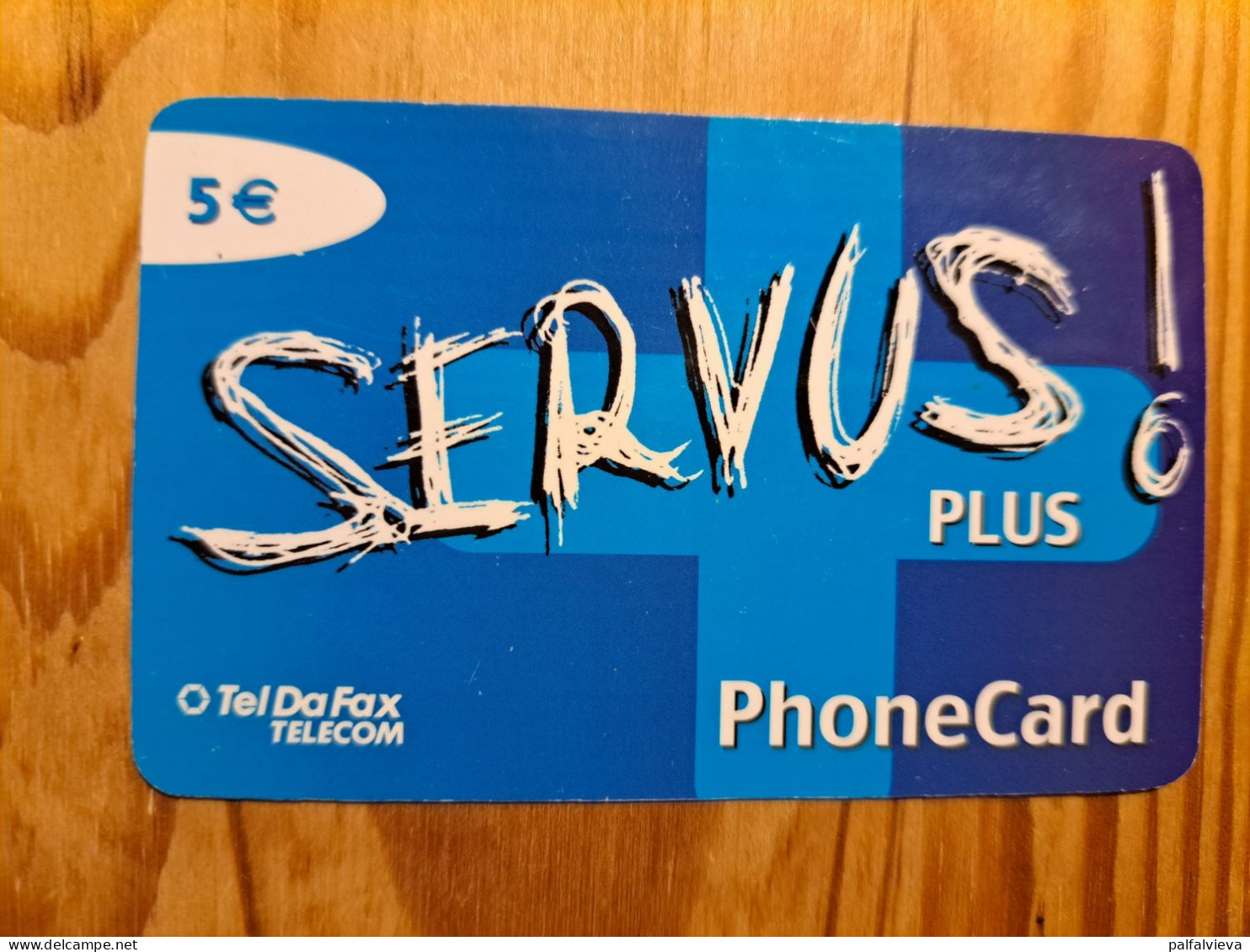 Prepaid Phonecard Germany, Tel Da Fax Telecom, Servus - [2] Mobile Phones, Refills And Prepaid Cards