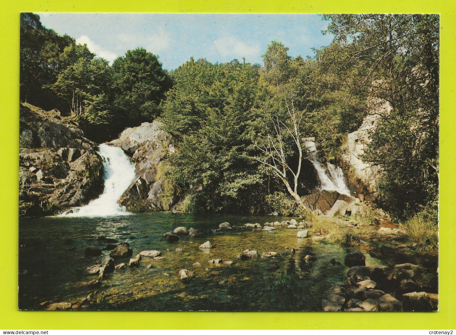 58 Le Saut De GOULOUX Le Morvan Touristique Vers Montsauche Les Settons VOIR DOS - Montsauche Les Settons