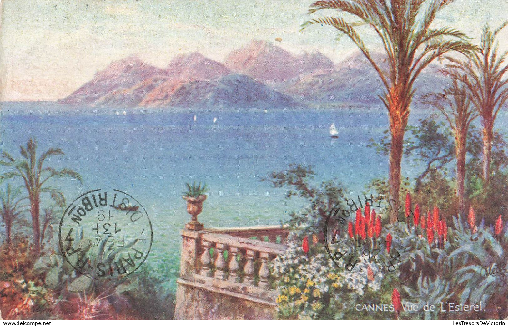 FRANCE - Cannes - Vue De L'Esterel - Golfe De Napoule - Balcon - Carte Postale Ancienne - Cannes