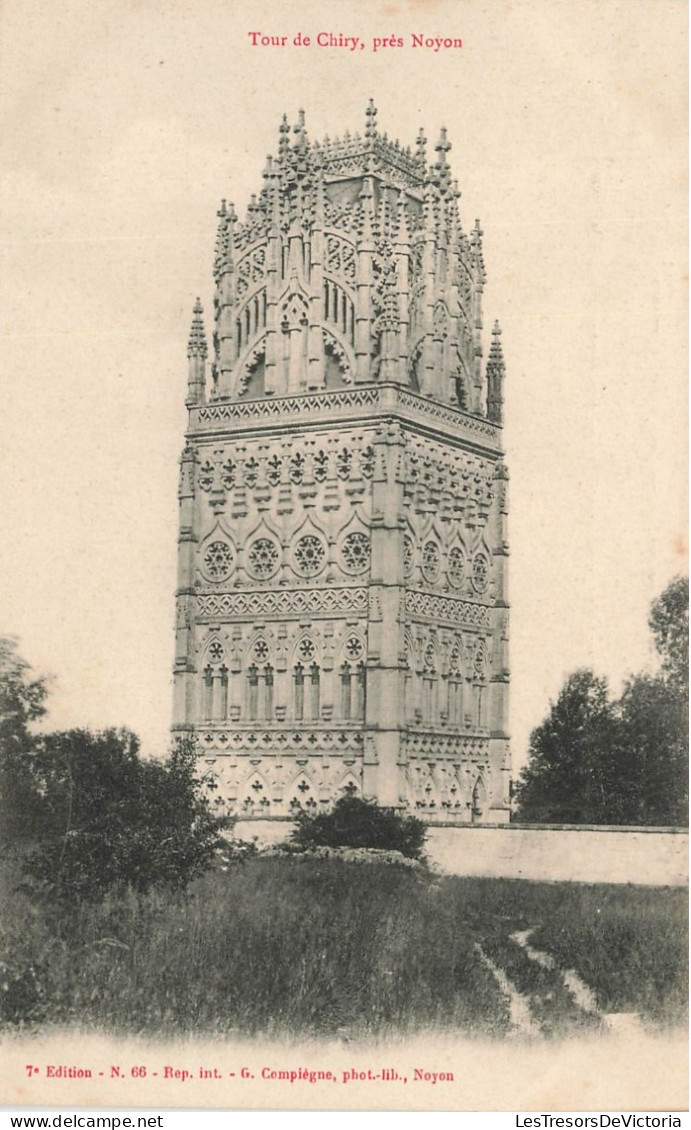 FRANCE - Tour De Chiry Près De Noyon - 7 E édition N 66 Rep Int G Compiègne Phot Lib Noyon - Carte Postale Ancienne - Noyon