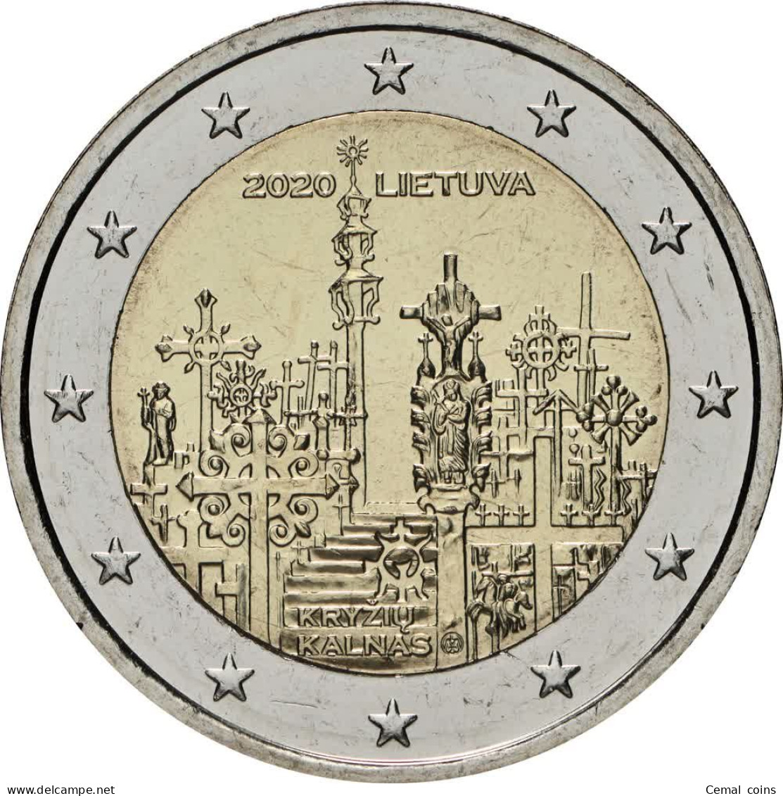 2 Euro 2020 Lithuania Coin - The Hill Of Crosses. - Lithuania