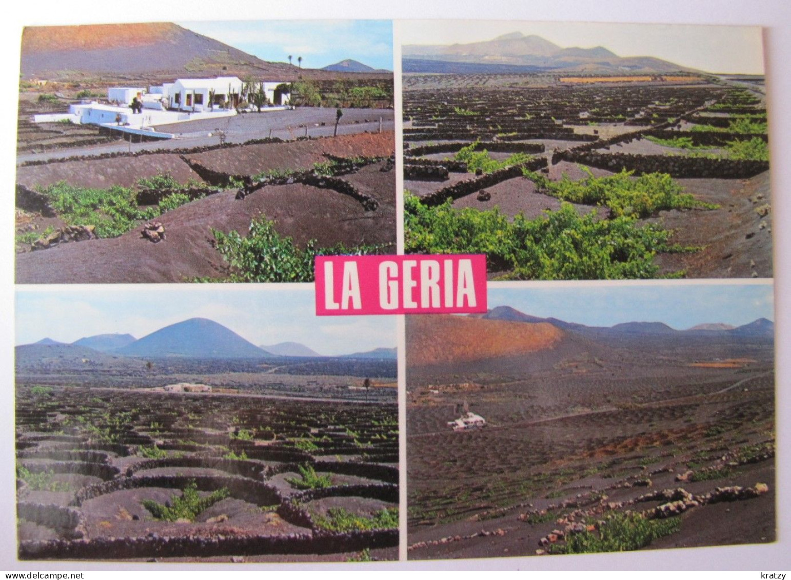 ESPAGNE - ISLAS CANARIAS - LANZAROTE - LA GERIA - Mar De Vinas - Lanzarote