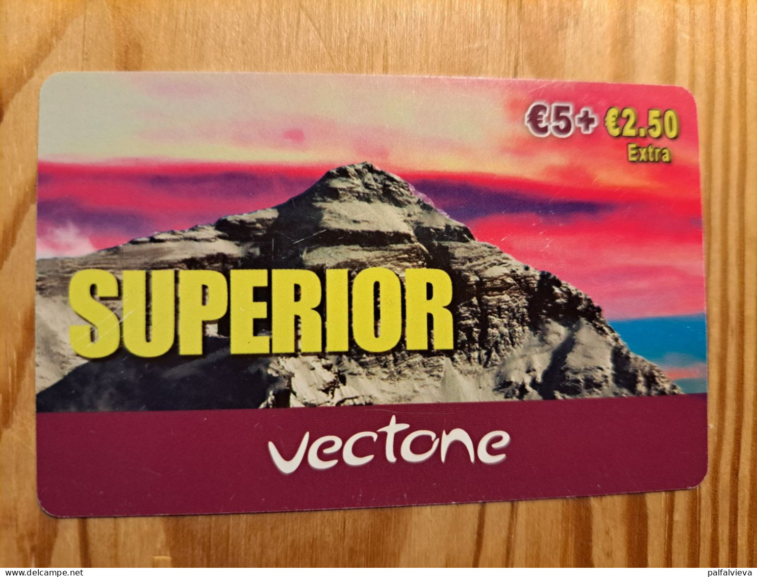 Prepaid Phonecard Germany, Vectone, Superior - Mountain - [2] Mobile Phones, Refills And Prepaid Cards