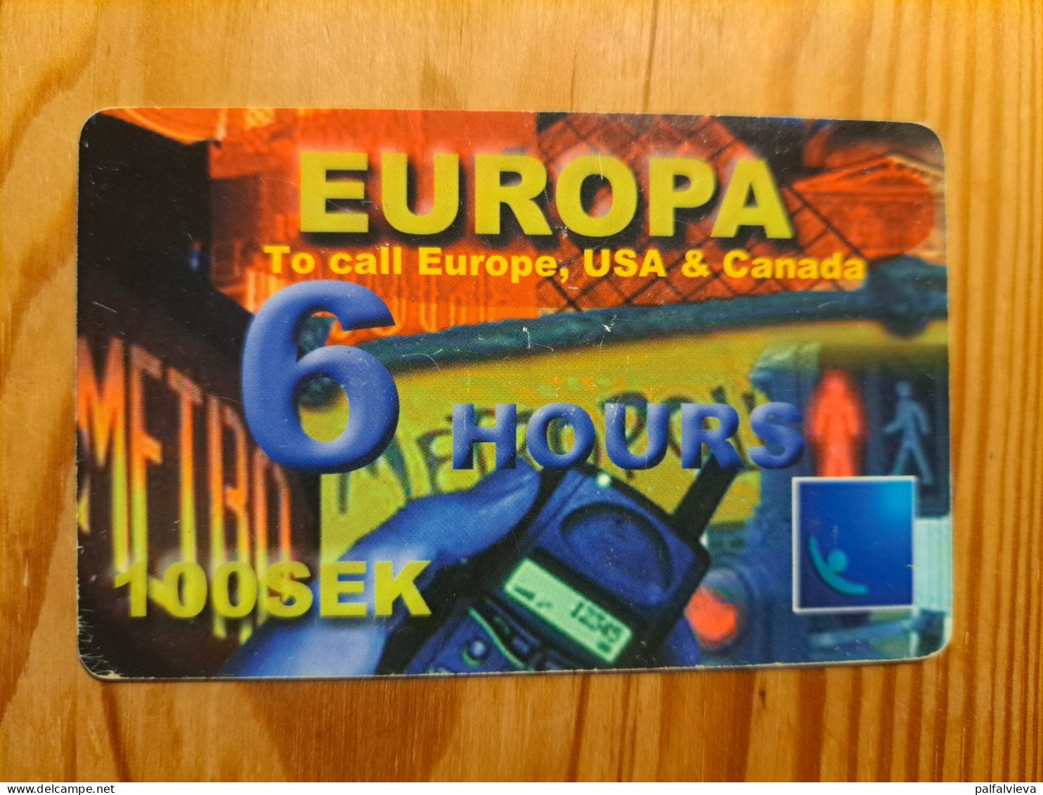 Prepaid Phonecard Sweden, Gnanam Telecom - Europa - Schweden