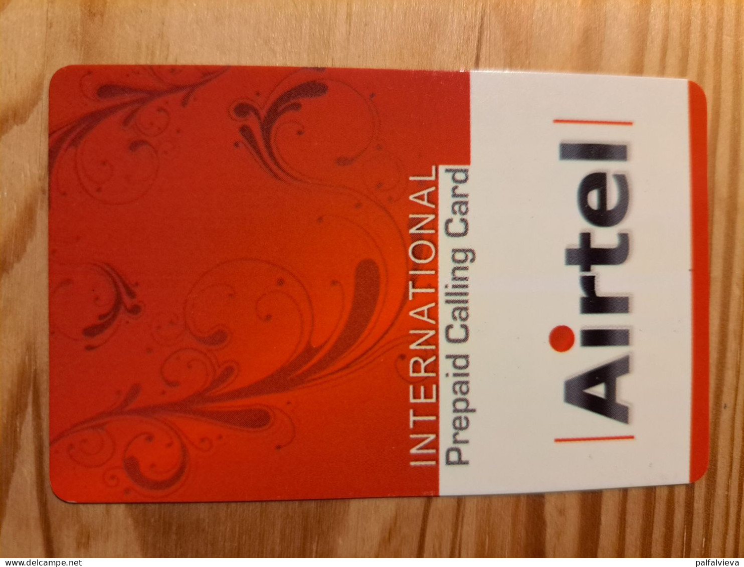 Prepaid Phonecard Denmark, Airtel - Denemarken