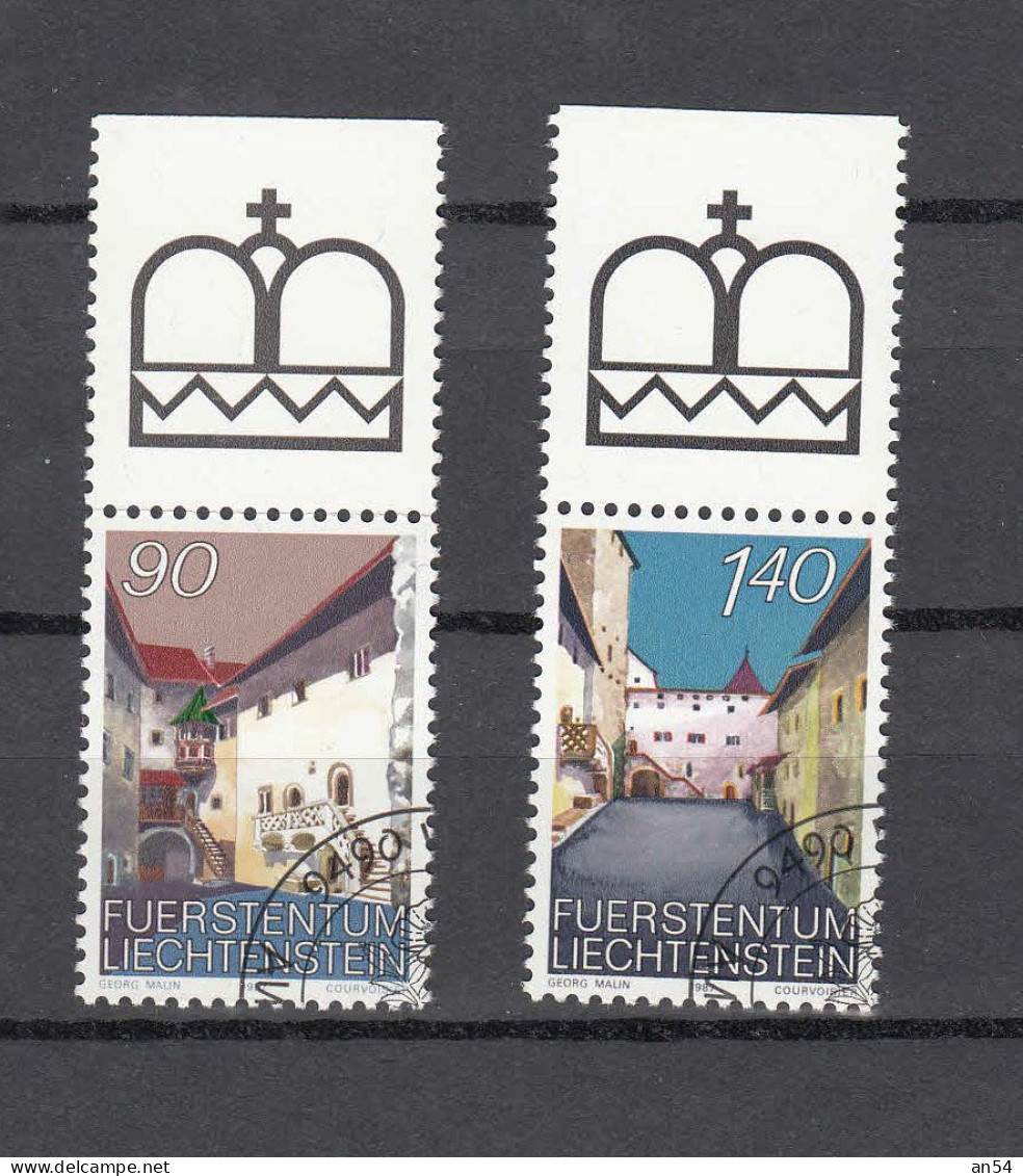 LIECHTENSTEIN 1987     N° 859 - 860   OBLITERES  CATALOGUE  ZUMSTEIN - Gebraucht