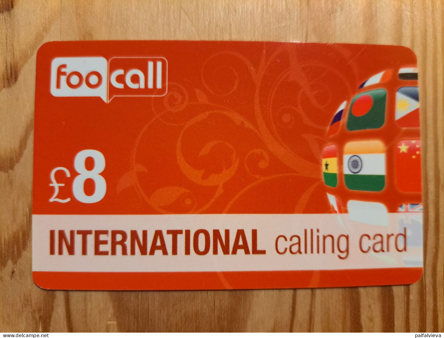 Prepaid Phonecard United Kingdom, Foo Call - Emissions Entreprises