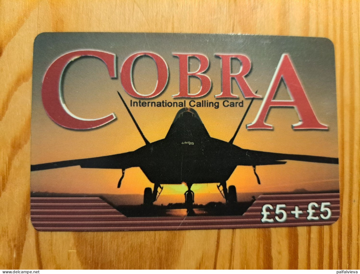 Prepaid Phonecard United Kingdom, Cobra - Airplane - [ 8] Ediciones De Empresas