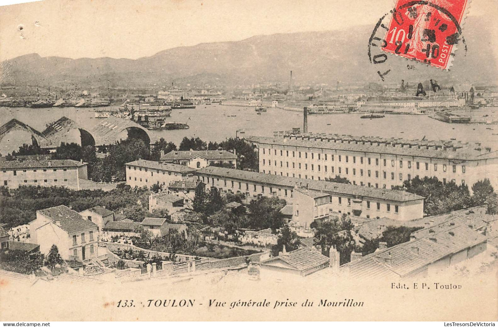 FRANCE - Toulon - Vue Générale Prise Du Mourillon - Carte Postale Ancienne - Toulon