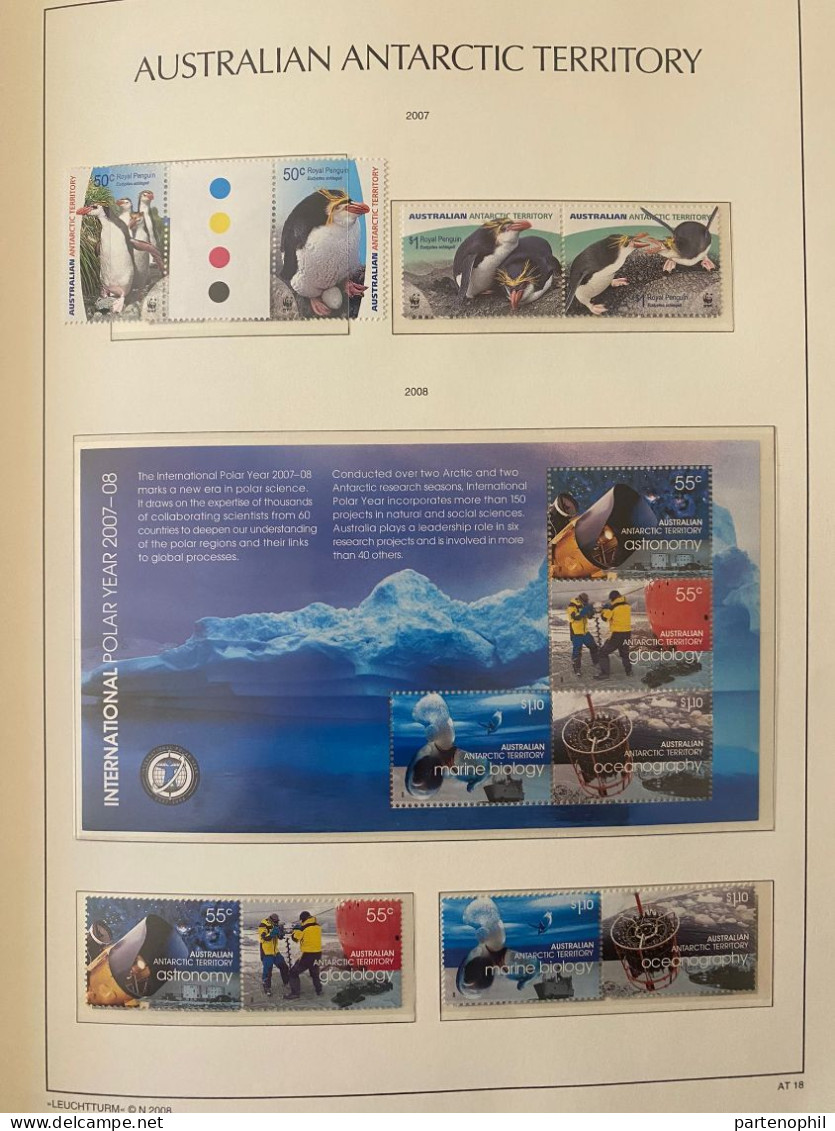 690 Territorio Antartico Inglese 2008/2019 - Antartico Australiano 2007/2019 MNH - Verzamelingen & Reeksen