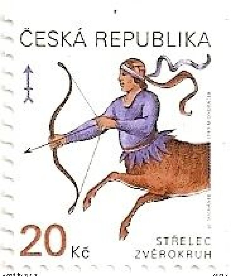 ** 228 Czech Republic Sagitarius Zodiac 1999 - Mythologie