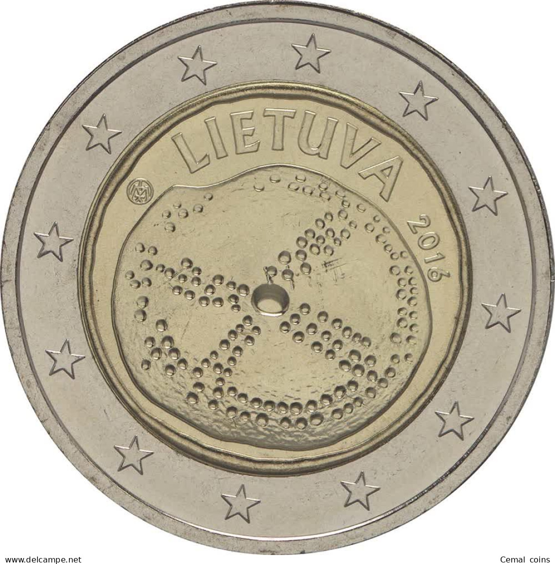 2 Euro 2016 Lithuania Coin - The Baltic Culture. - Litauen