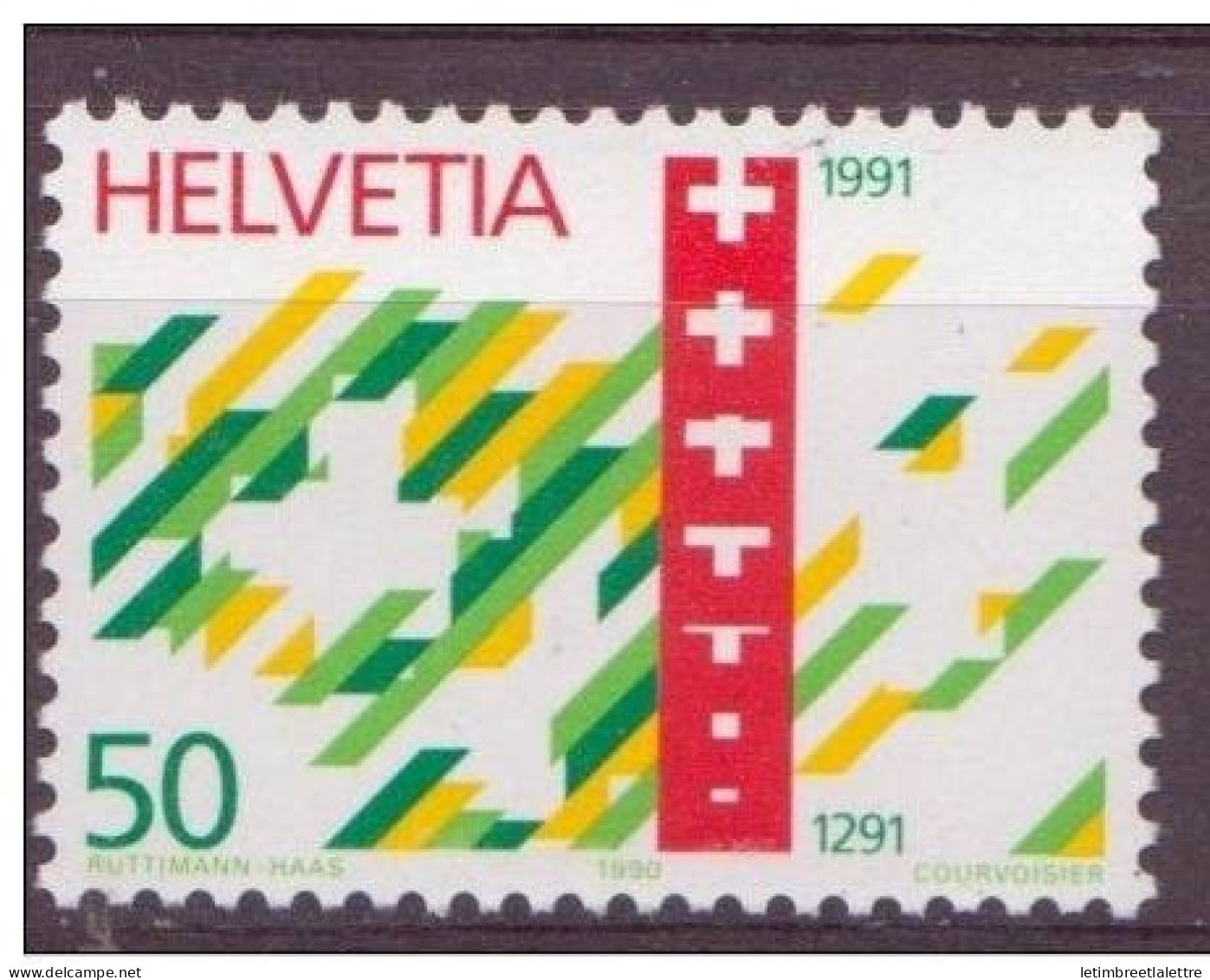 Suisse - YT N° 1353 ** - Neuf Sans Charnière - 1991 - Unused Stamps