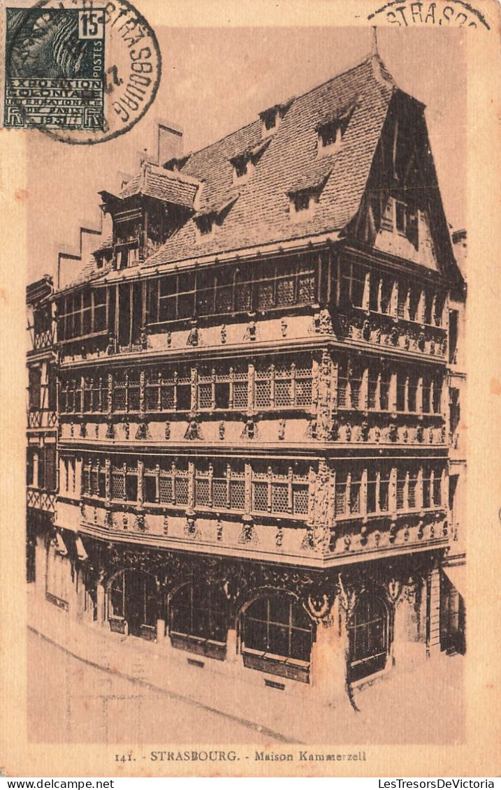 FRANCE - Strasbourg - Maison Kammerzell - Carte Postale Ancienne - Strasbourg