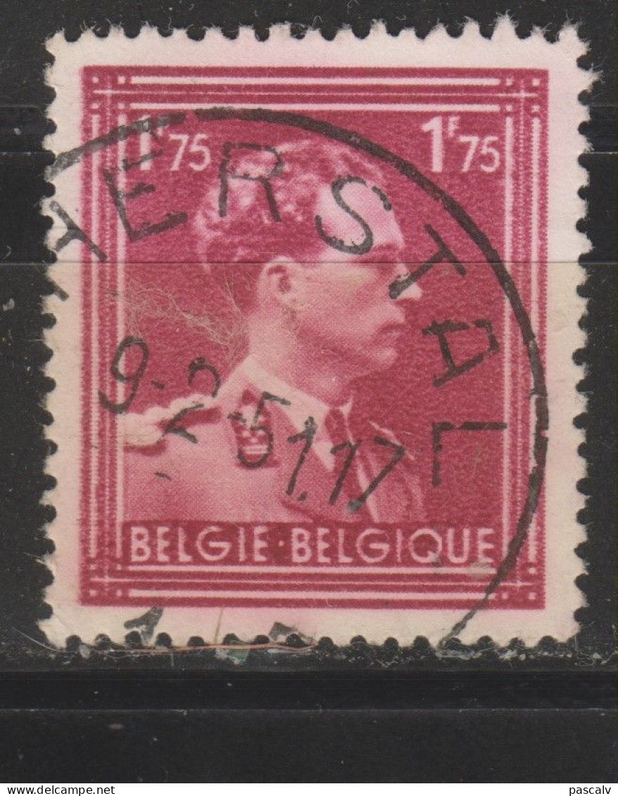 COB 832 Oblitération Centrale HERSTAL - 1936-1957 Col Ouvert