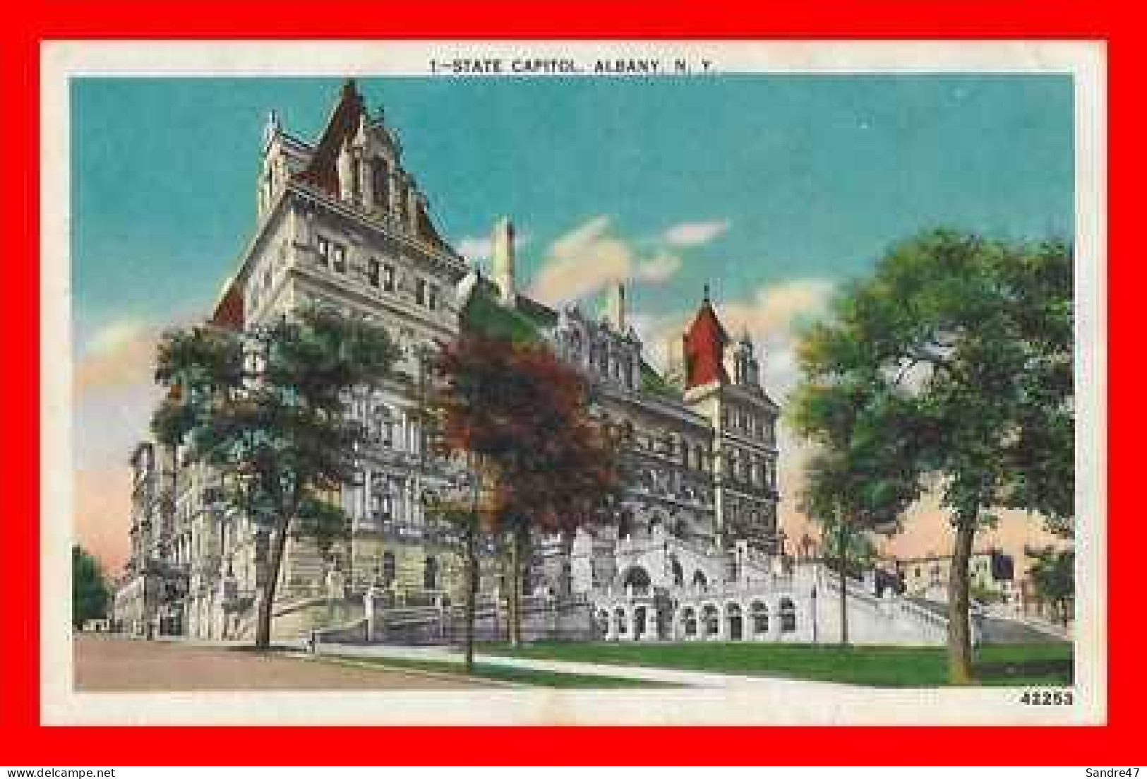 CPA ALBANY (Etats-Unis) State Capitol..*4842 - Albany