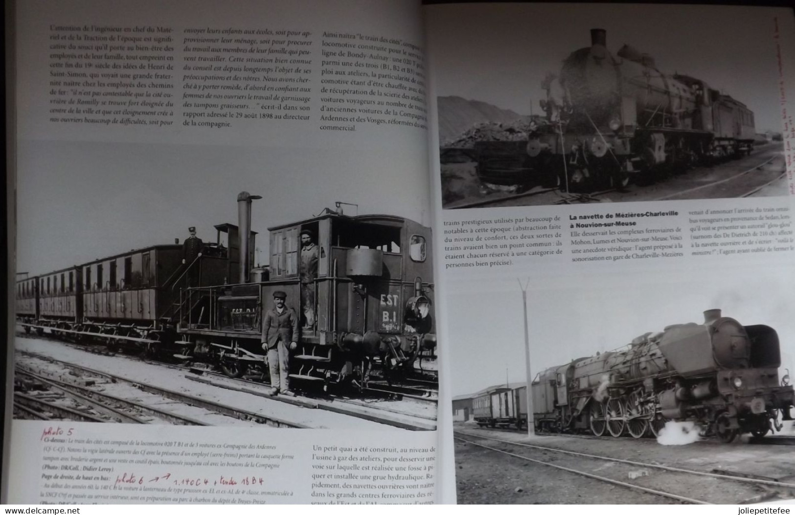 N°5 - 2003:  Revue.  CORRESPONDANCES FERROVIAIRES:   Le Tramway De  Nantes. - Trains