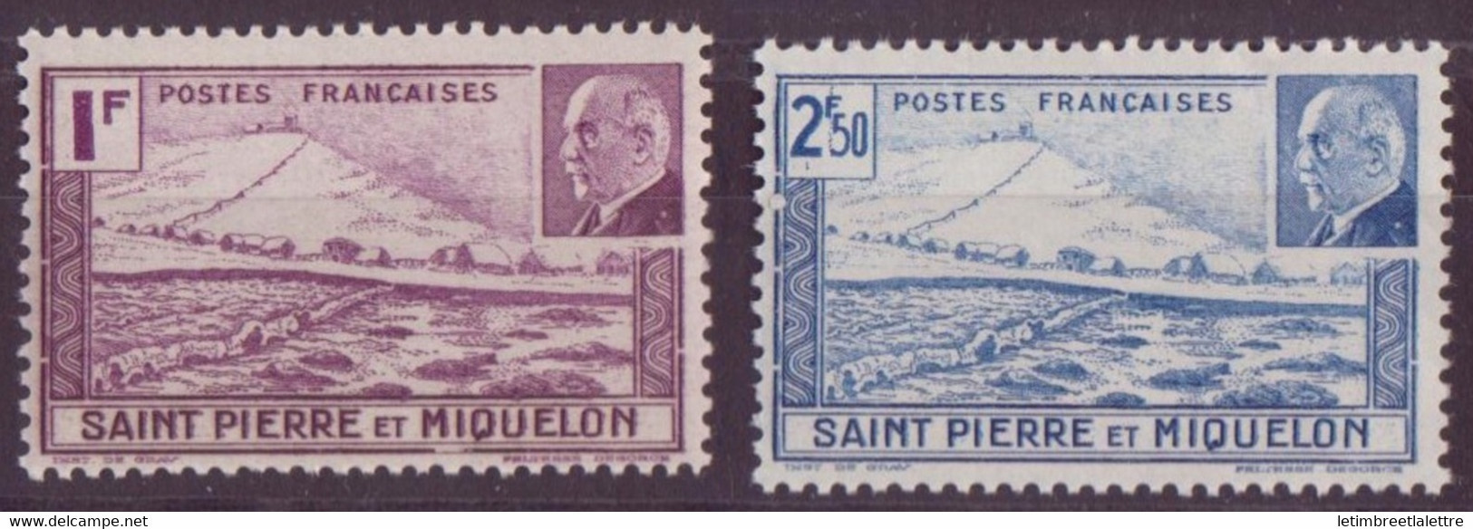 Saint Pierre Et Miquelon - YT N° 208 Et 210 / 211 ** - Neuf Sans Charnière - Ungebraucht