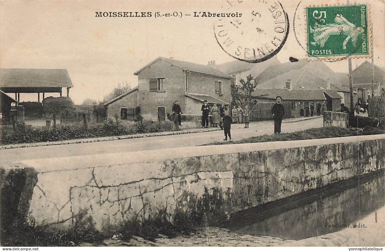 95 - VAL D'OISE - MOISSELLES - L'abreuvoir - 10887 - Moisselles