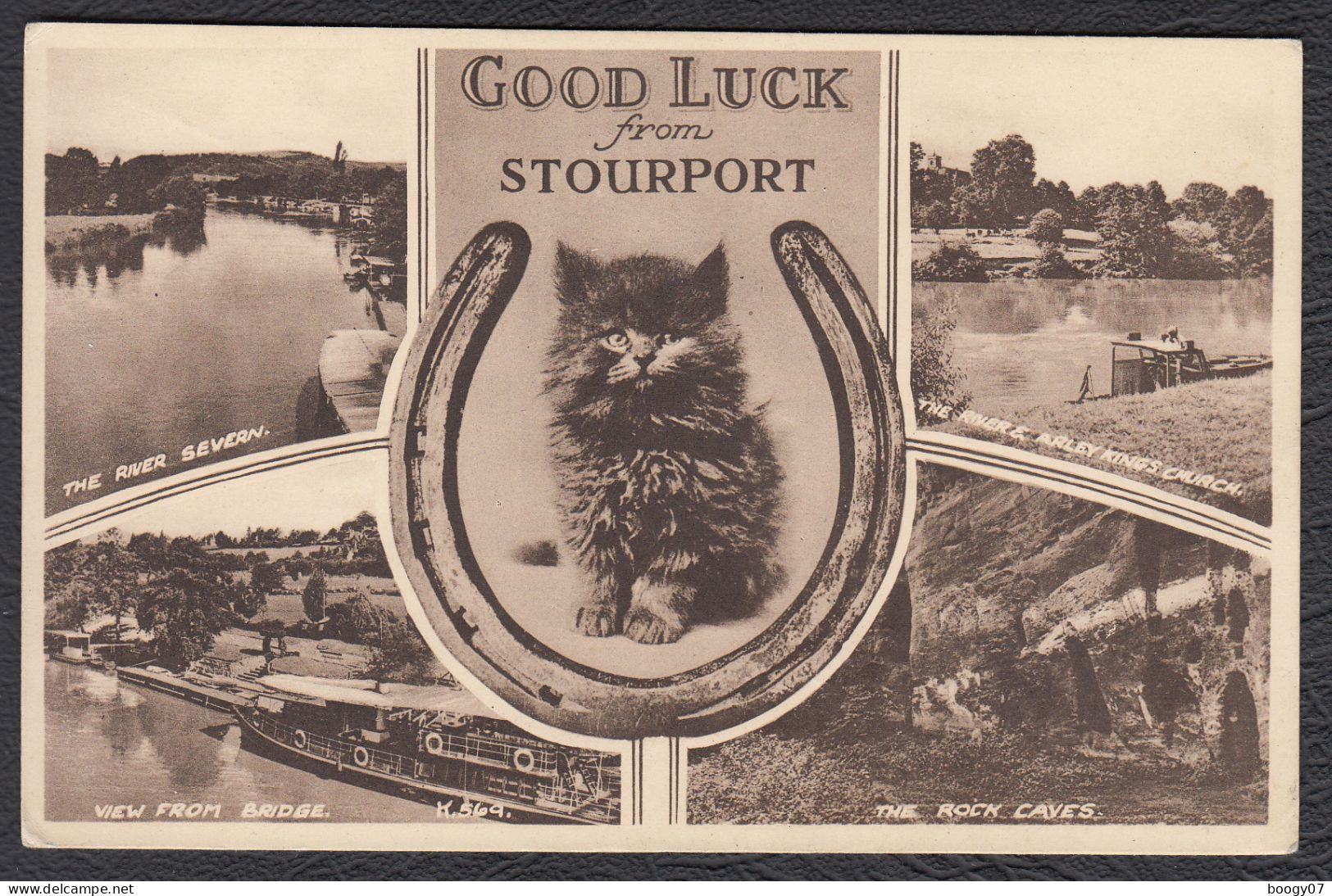 Stourport On Severn Good Luck From 1953 - Stourport-on-Severn