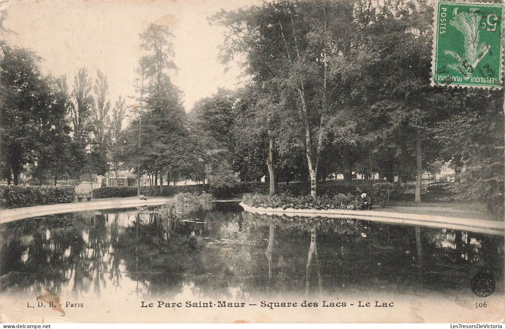 FRANCE - Le Parc De Saint Maur - Square Des Lacs - Le Lac - Carte Postale Ancienne - Saint Maur Des Fosses