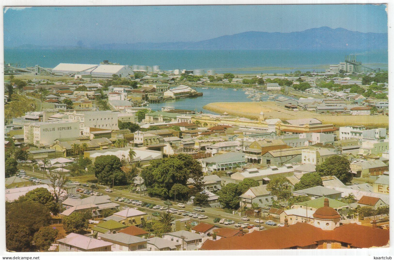 Townsville, N.Q. - General View Showing Bulk Sugar Loading Building, Bulk Petroleum Tanks And Power Station -(Australia) - Townsville